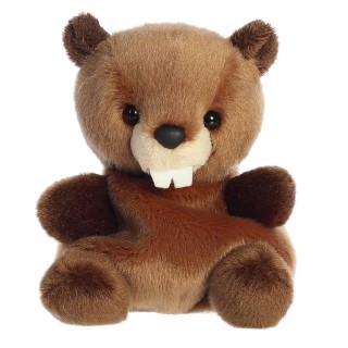 Chewy Beaver - Pocket Size - Brown 5 Inch - Plush Buddy