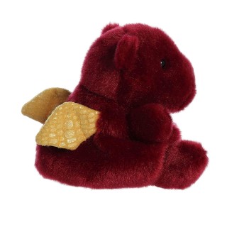 Red Dragon Plush Toy - Pocket Size - Red 5 Inch - Plush Buddy