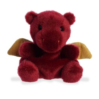 Red Dragon Plush Toy - Pocket Size - Red 5 Inch - Plush Buddy
