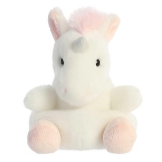Stylish Unicorn Plush Toy - Pocket Size - Brown 5 Inch - Plush Buddy
