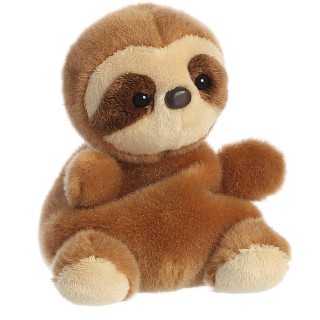 Sloth Plush - Pocket Size - Brown 5 Inch - Plush Buddy