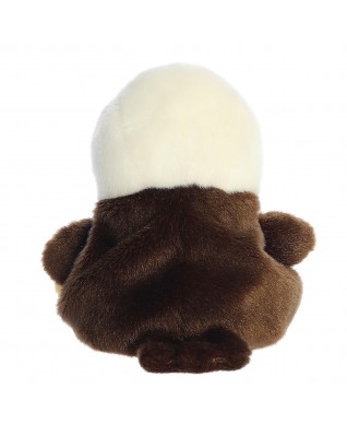 Bald Eagle Plush Toy - Pocket Size - Brown 5 Inch - Plush Buddy