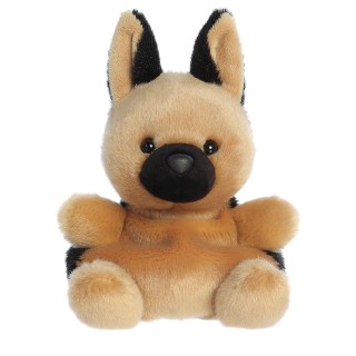 German Shepherd Plush Toy - Pocket Size - Brown 5 Inch - Plush Buddy